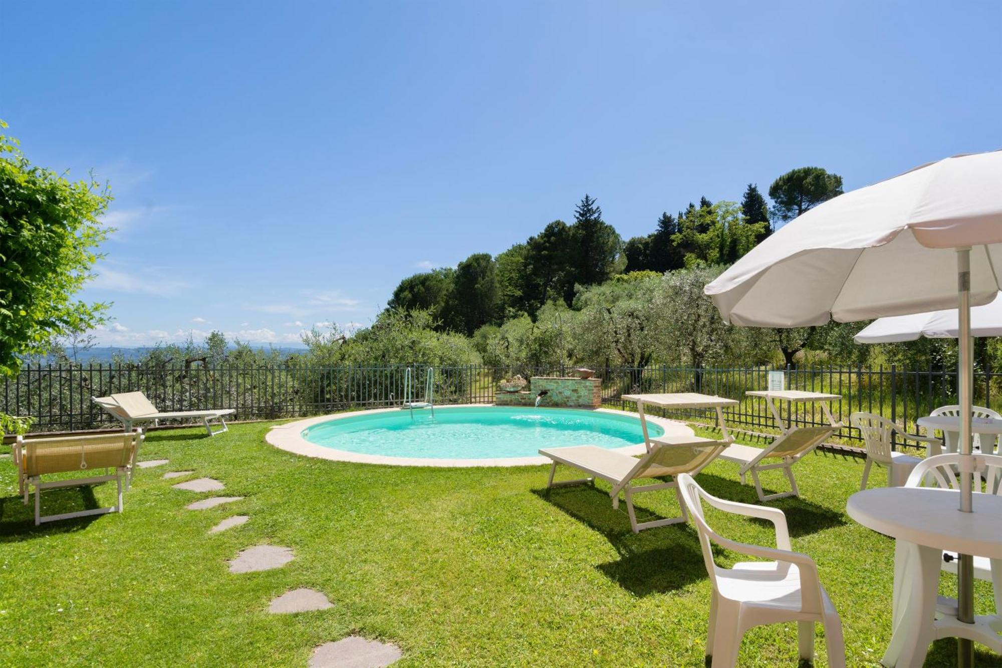 Casa Vacanze Con Piscina A San Gimignano Lejlighedshotel Eksteriør billede